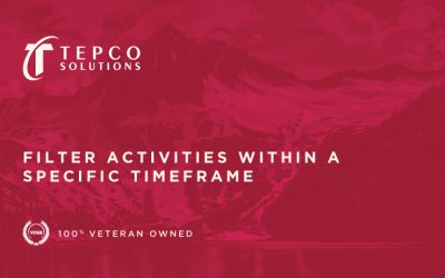Filter Activities Within a Specific Timeframe