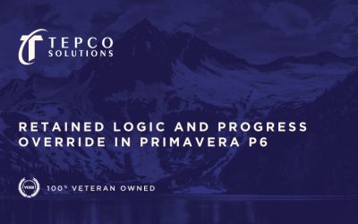 Retained Logic and Progress Override in Primavera P6